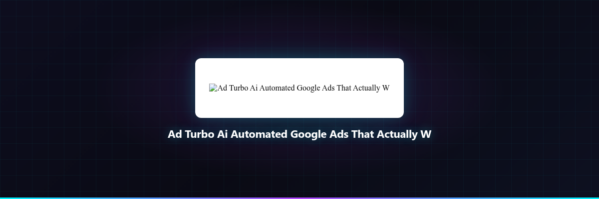Ad Turbo AI