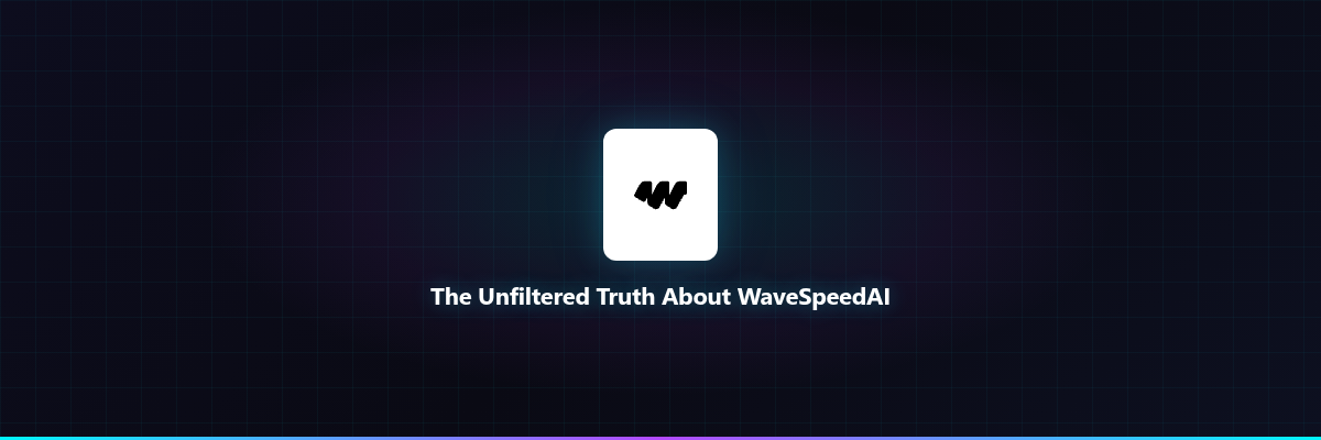 The Unfiltered Truth About WaveSpeedAI