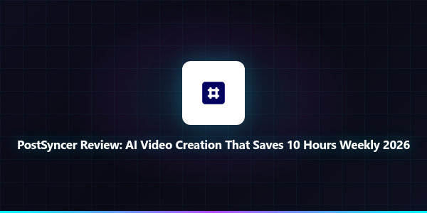 PostSyncer Review: AI Video Creation That Saves 1...